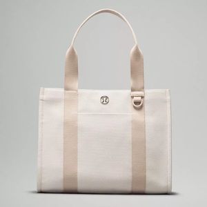 Lululemon Two tone canvas tote bag 10 L